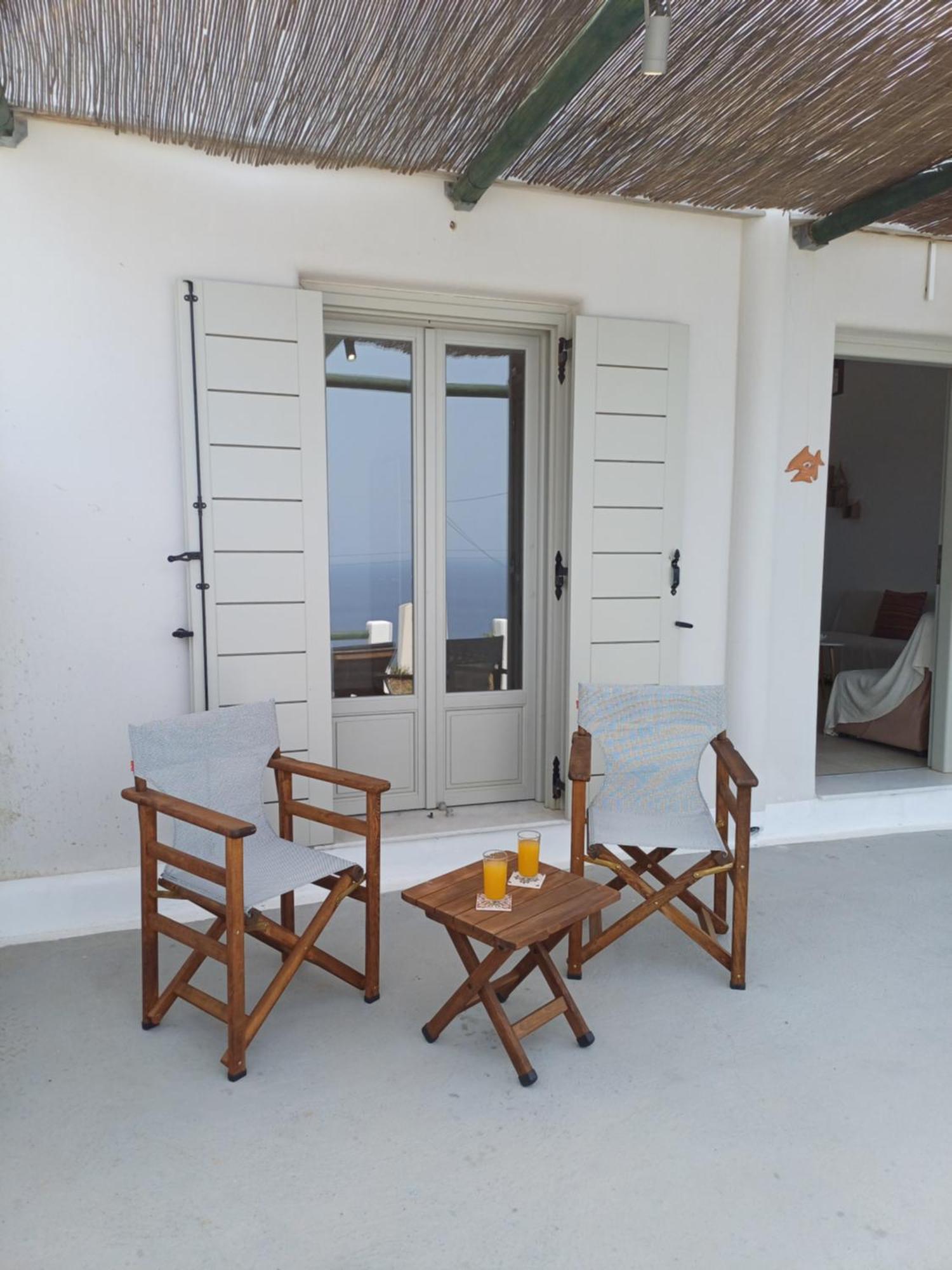 'Irene' Cycladic House With Sunrise And Sea View! Villa Foinikiá Екстериор снимка