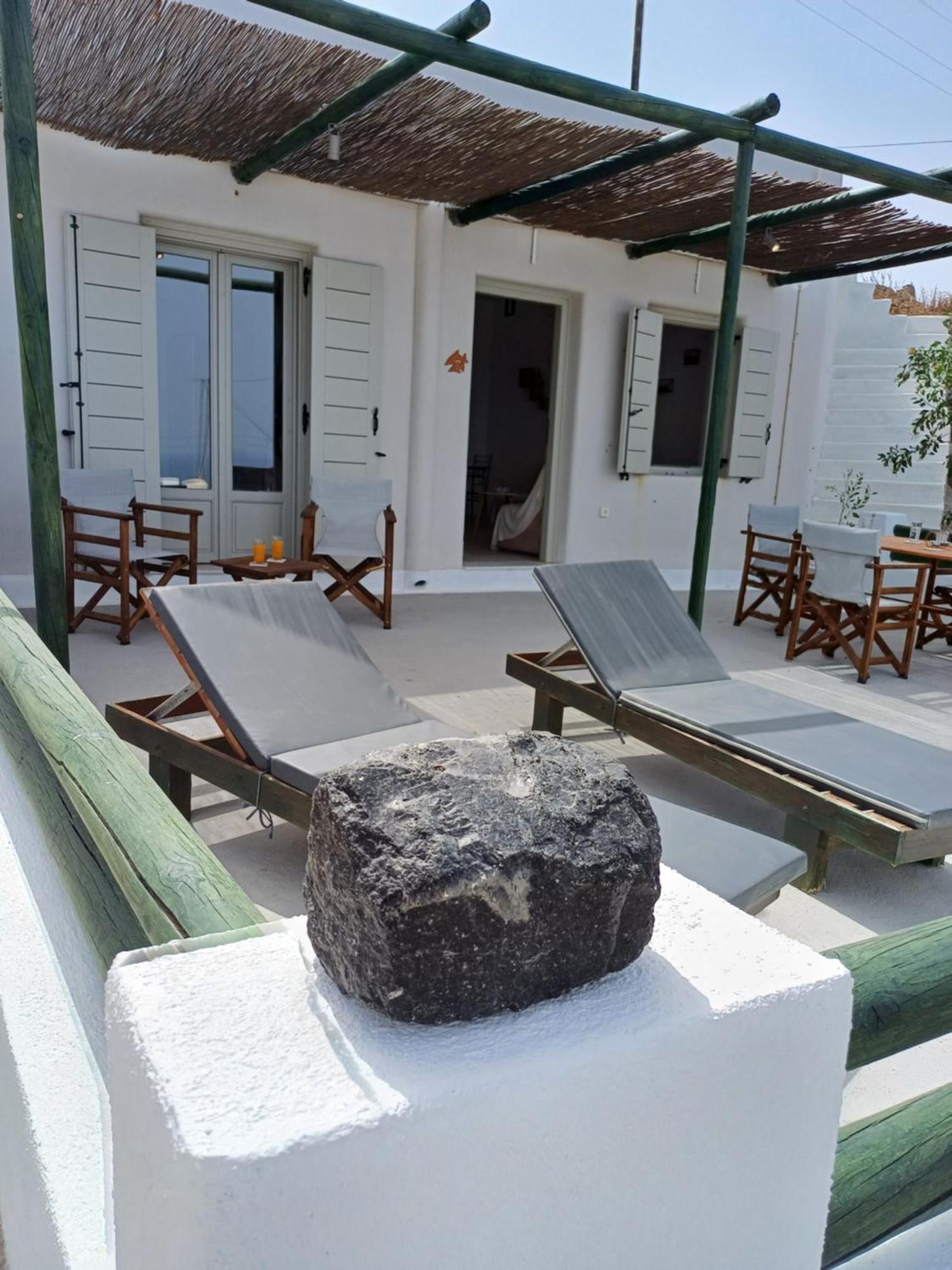 'Irene' Cycladic House With Sunrise And Sea View! Villa Foinikiá Екстериор снимка